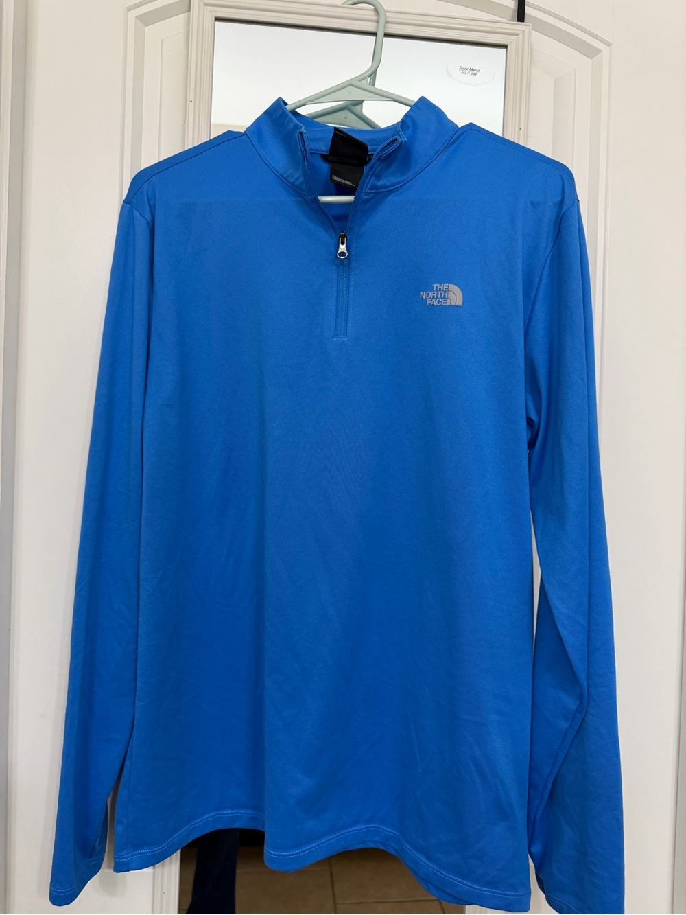 The North Face Bright Blue Half-Zip Pullover